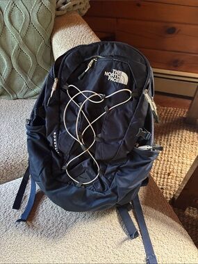 misty rose north face backpack New Women's Borealis Rose/Black Oxide  PremierSports an internal organization sleeve and an external bungee cord system The North Face | Bags